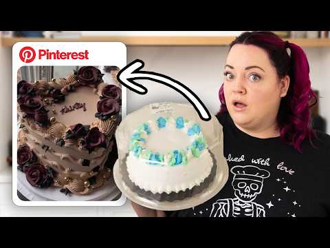 Can I Make a Grocery Store Cake Pinterest Worthy??