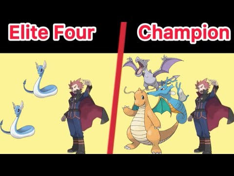 What If The Kanto Elite Four Became Champion? 