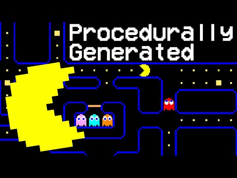 I Coded Pacman but it's Procedurally Generated