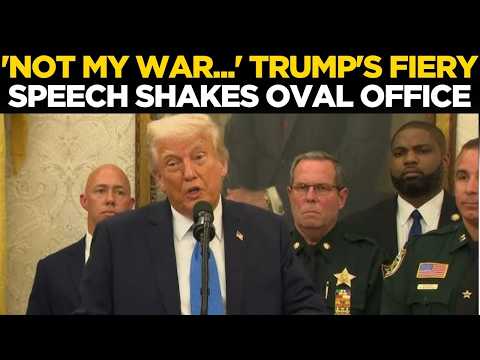 LIVE: ‘Not My War...’, Trump’s FIERY Speech Shakes Zelensky & EU After Putin Talks | Russia-Ukraine