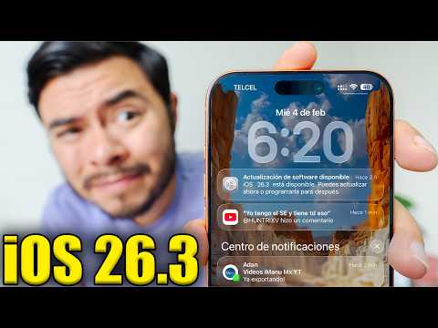 💥 YA SALIÓ la Beta Final (RC) de iOS 26.3! 😳 Esto se espera en la Versión Final...