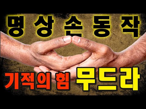 명상 손 동작에 의미가 있다고?ㅣ무드라의 효과와 차크라와의 연결