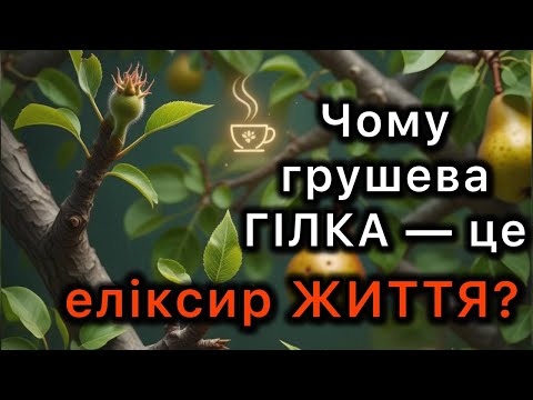 Цінніша за ПЛОДИ! Чому грушева ГІЛКА — це еліксир ЖИТТЯ?