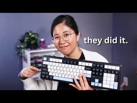 The Best Full-Sized Keyboard I've Tried So Far.