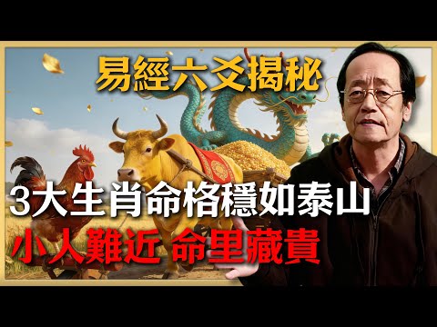 易經六爻推演：天生克小人、招貴人的3大生肖，難怪事業越老越旺！#倪海廈 #命理 #生肖 #運勢