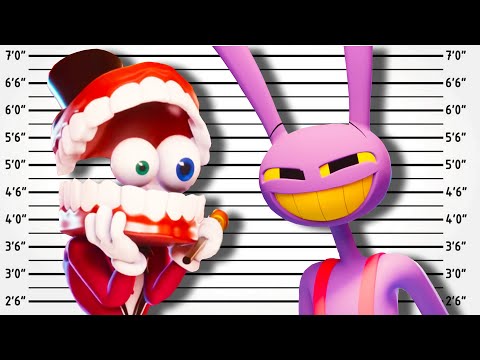 If The Amazing Digital Circus Characters Were Charged For Their Crimes