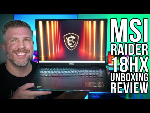 MSI Raider 18HX Unboxing Review - Worth Buying? 20+ Game Benchmarks and Tests, Display Test, More!