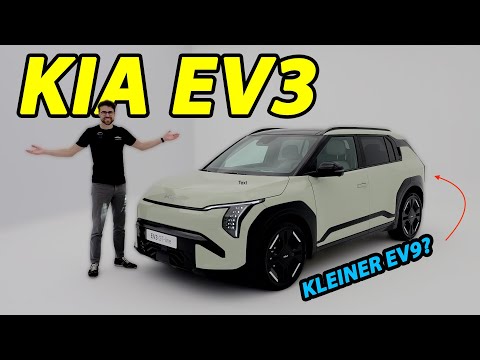 Kia EV3 Premiere - kleines Elektroauto und Mini-EV9!