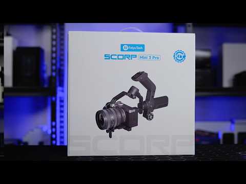 FeiyuTech Scorp Mini 3 Pro Gimbal: Small & Light with Ai Tracking! (Tested!)