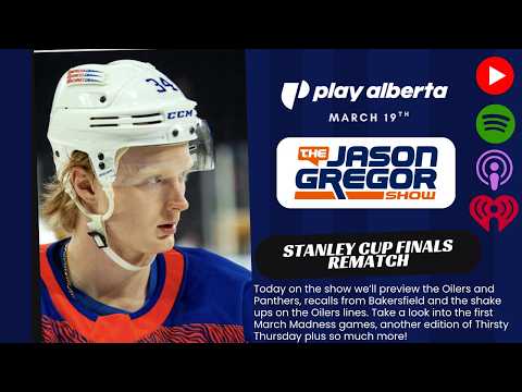 The Jason Gregor Show - March 19th, 2026 - Stanley Cup Finals Rematch