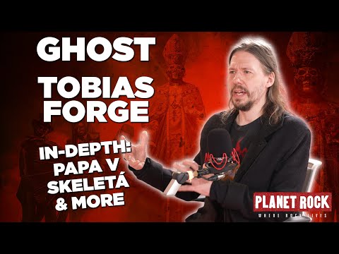 Ghost's Tobias Forge - banning phones, Papa V, Skeletá & more
