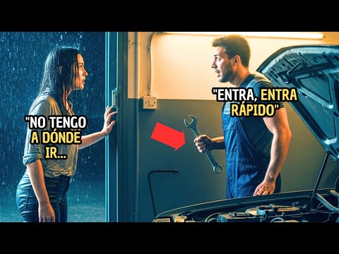 "MECÁNICO POBRE AYUDÓ A MUJER MISTERIOSA... SIN SABER QUE ERA UNA...