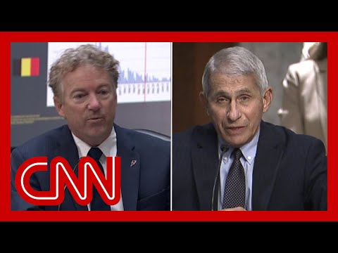 Sen. Rand Paul challenges Dr. Fauci. Watch his response.