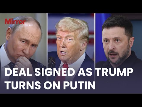 US and Ukraine FINALLY sign minerals deal