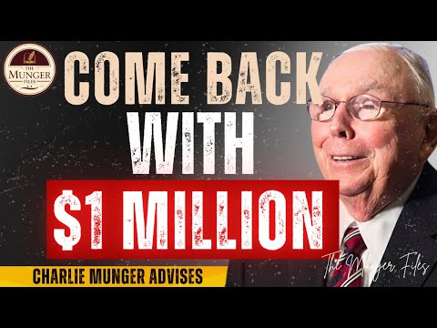 Charlie Munger: The Secret of How $100K Compounds Into $1 Million