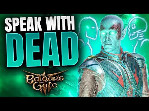 Baldurs Gate 3 - 10 Craziest SPEAK WITH DEAD Encounters