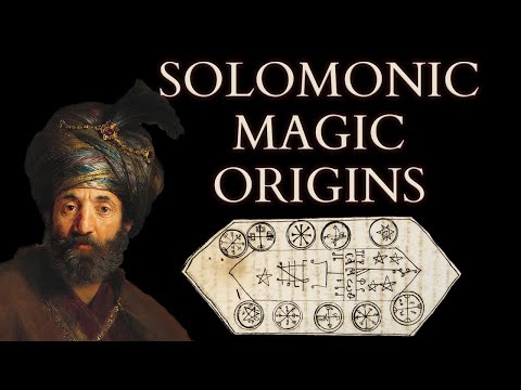 Earliest Manual of the Magic of Solomon - Origin of the Lesser Key of Solomon & Medieval Necromancy