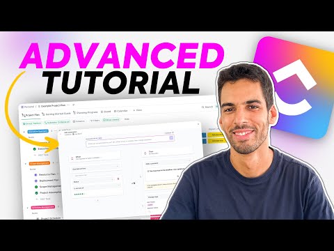 ClickUp: Advanced Features Tutorial (Next Level of Productivity!)