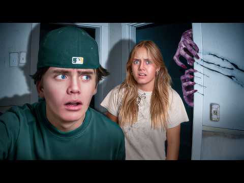 OVERNIGHT in a HAUNTED HOUSE!
