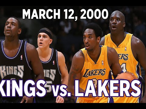 03/12/2000 Kings vs. Lakers Kobe Bryant Full game
