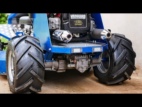 ✅ Insane 18HP All-Terrain Brush Mower Build (Monster!)