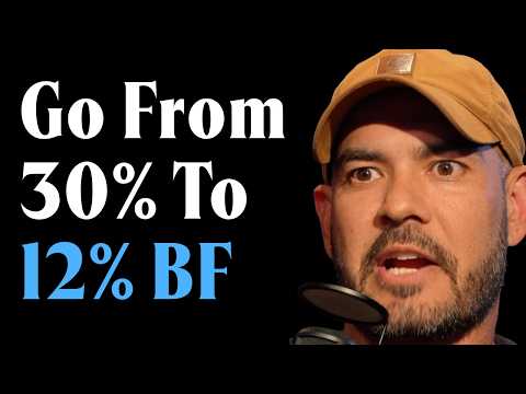The Easiest Way To Go From 30% To 12% Body Fat (Burn Fat, Get Lean) | Adam Schafer