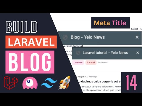 Meta title | Build Blog with Laravel, Livewire & Filament #14