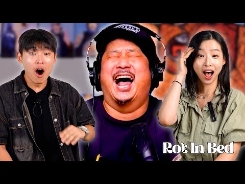 If it’s okay..may I laugh a little..? First time Koreans React to Spicy America Comedys | Rot In Bed
