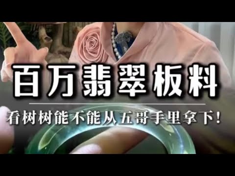 【完整版】翡翠购买：官方line：@fc8888，WeChat：fc448a；百万手镯的蜕变！树树能否将它拿下？ #树树翡翠 #翡翠手镯 #翡翠手镯定制 #翡翠珠宝 #玉石魅力