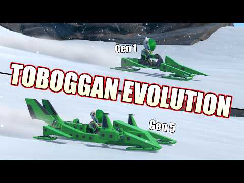 We Evolved the BEST Toboggans for the SNOW Update!