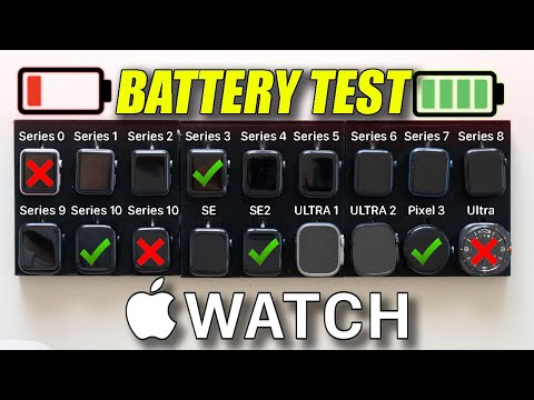 Every Apple Watch Battery Comparison