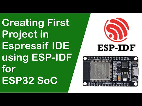 Creating First project in Espressif IDE using ESP IDF for ESP32 SoC