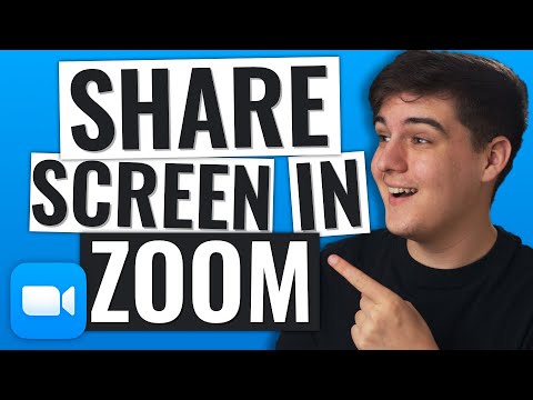 How to Share Screen in Zoom! (Quick and Easy Zoom Tutorial!)