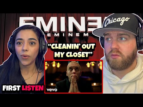 KAREN LEARNS ABOUT EMINEM'S PAST |   Eminem - Cleanin' Out My Closet (Karen's First Time Reaction)