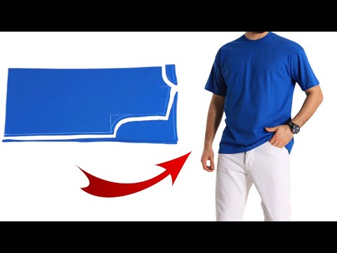 💥How to sew T-SHIRT 💥Women and Men Can Use It ‼️M/L/XL compatible