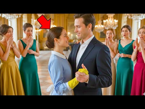 LE MILLIONNAIRE REJETTE LES FEMMES RICHES ET DANSE AVEC LA FEMME DE MÉNAGE PAUVRE...