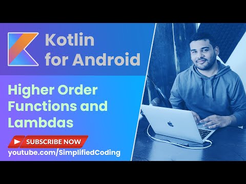 Kotlin Higher Order Function and Lambda - #11 Kotlin Android Tutorial for Beginners