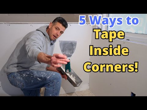 5 Ways to Tape Drywall from WORST to BEST!