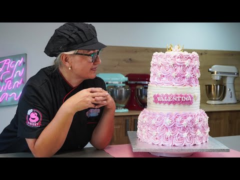 How to Make a 3-Tier Cake Easily and Free (Without Spending on Courses)