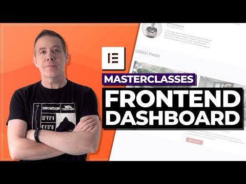 Custom Front End WordPress Dashboard with Elementor Pro & FREE plugins