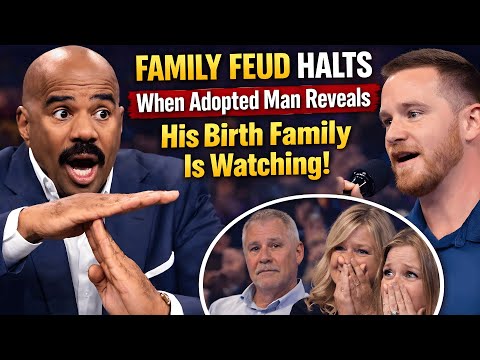 Family Feud HALTS When Adopted Man Reveals His Birth Family Is Watching