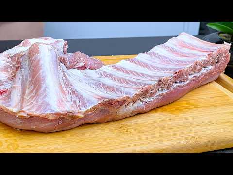 Ich mache sie für jede Party! Schweinerippen, die alle verrückt machen! Weihnachtsrezept 🎄