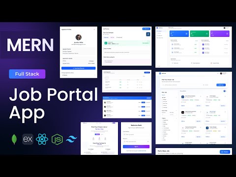 Build a Full-Stack MERN Job Portal | React, Node.js, MongoDB, Express