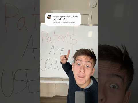 Patents. Are. USELESS.