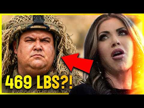 The USA is a Joke!  469lb 'ELITE' guards! Hahaha