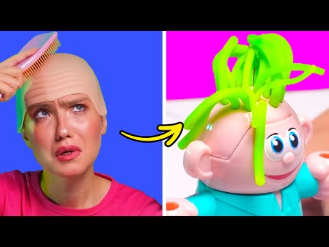 Creative Hair Salon! πββοΈπ¨ Playful Plasticine & More Fun Kids Crafts! ππ