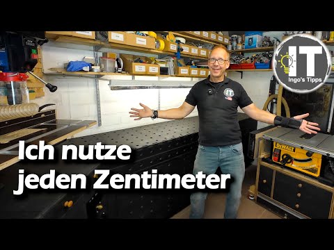 Workshop Tour | Shop Tour 2025 – Small workshop, big ideas and clever solutions @ingostipps