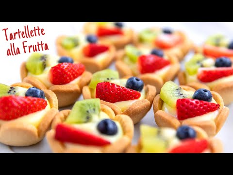 TARTELLETTE ALLA FRUTTA Idea da Buffet - Ricetta Facile di Benedetta