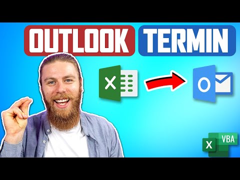 Outlook-Termin aus Excel heraus erstellen | Excel VBA
