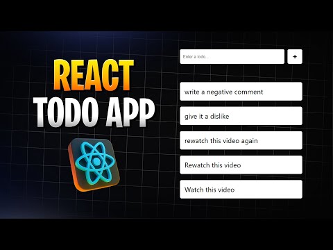 Build a React Todo App (Beginner Tutorial)